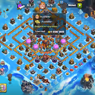 TH10 FULLY MAX [ GEM-10000 ] ALL EQUIPMENT 100 PERCENT MAX! FIRE AND ICE SCENERY SET! LEGENDARY SKIN! MAGIC ITEM FULL MX - Image 1