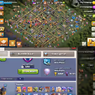 🌟RARE TOP RANK 74 🌟TH18 ALMOST MAX | LEVEL 271 | 16 EPIC EQUIPMENTS UNLOCKED | 26000 LEGEND TROPHY | INSTANT DELIVERY  - Image 1