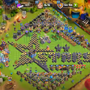 [F1]💙 CHEAPEST OFFER 💙 TH-18 MAX DEFENCE | 6X EPIC EQUIPMENT MAXED | HERO 105-105-80-80-55-16 | DRAGON STATUE - Image 1