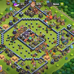 🔥TH 15 SUPER ACCOUNT🔥| HIGH HERO 73-77-51-54-28| 8 SPECIAL  HERO ABILITY | FAST DELIVERY - Image 1