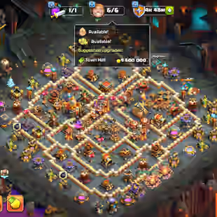 11k gems🔥TH 16 FULLY MAX || HEROES 95-95-80-70-45-15 || 🔥11x EPIC EQUIPMENTS AND  4x EPIC MAX || RENAME AVAILABLE ||  - Image 1