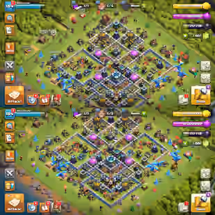 PREMIUM TH-13! XP-184! HEROES:-53-73-42-47-8! NEAR MAX DEFENSE! FAST DELIVERY - Image 1