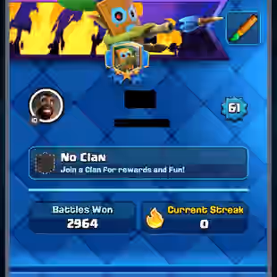 KT15 | LEVEL 61 | 11K TROPHIES | 3 CARDS LVL 16 | 9 CARDS LVL 15 | 33 CARDS LVL 14 || 10 EVOLUTION || INSTANT DELIVERY  - Image 1