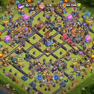 🔥[37X MAX EQUIPMENT]🔥LEGEND LEAGUE || TH 18 6 HERO MAX || [2015 TO 2025 CHRISTMAS TREE] || 5805 WARSTAR || 10279 GEMS - Image 1