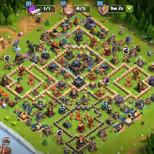 🔥 TH 17 OP ACCOUNT 🔥 212 LEVEL  GOOD HEROES 9 EPIC EQUIPMENTS  FREE NAME CHANGE  - Image 1