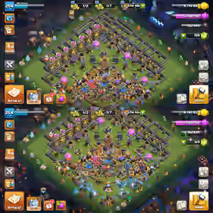 🔥TH-18 ALMOST MAX🔥XP-254! ALMOST 10X EPIC MAX! ALMOST ALL 6X MAX HEROES! MAX WALLS AND DEFENSE! FAST DELIVERY - Image 1