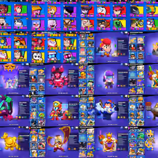 32k TROPHY | 97 BRAWLERS | 31 MAXED | 22 HYPERCHARGED | ESPORTS BUTTON | ESPORTS JACKY | DEVILISH MORTIS | PORCELAIN SUR - Image 1