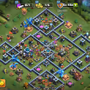 |6Epic max |Xp183 Th13 account| King max | Wall max| Name change Availble | Total 8 epic equipment| 8 Hero skin|  - Image 1