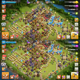 🔥TH-17 NEAR MAX🔥XP-201! 9X EPIC EQUIPMENTS! HEROES:-70-84-55-54-37-6! NICE WALLS AND DEFENSE! FAST DELIVERY - Image 1
