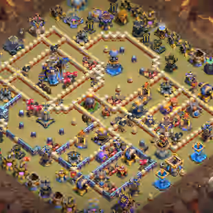 🔥Xp-253🔥 Th18 Max ( Mainly Walls Low || High Max Epic Equipment || Heroes 102-107-86-78-52-19 || 6 Builders  - Image 1