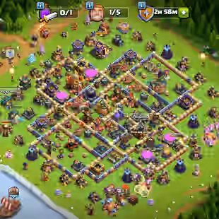 TH 16 l XP 171 l 7 Skins And Items l Heroes 61 57 41 39 27 12 19 19 l Best Cheap Price - Image 1