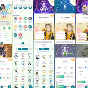 [G364] LEVEL 73 STACKED ACCOUNT I ARMOUR MEWTWO LUCKY I 2016 CREATED ACCOUNT I 708 SHINY I 437 LEGENDARY I NAME CHANGE A - Image 1