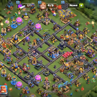 WALLS MAX/MAX HELPER | TH18 CLOSE MAX BASE | SB-MAX!AF-MAX!FB-MAX!RS-MAX | HERO-92-86-66-60-45-14 | 221-XP | NC AVAILABL - Image 1