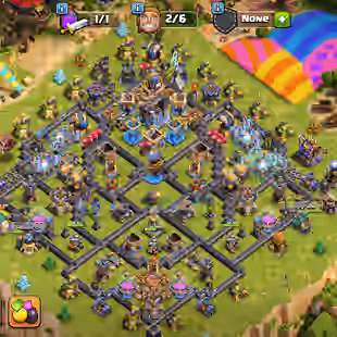 🔥TH 18 ALMOST MAX🔥XP 214-HERO MAX- 7 EPIC EQUIPMENT MAX-WALLS DEFENSE FULL MAX-NC YES-3 HELPER HUT MAX-BEST DEAL - Image 1