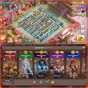 [F1] 💙 RARESR YEAR OF FIRE HORSE SET 💙 6X HEROES MAXED | TH-18 ALMOST MAXED | 9X EPIC EQUIPMENT MAXED | 5500 WAR STARS - Image 1