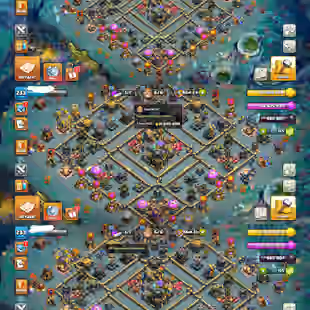 TH 17 Full Maxed ! Maxed Pets ! TownHall Level 17 ! 3 Helper Max ! All Epics ( 4 Max & 5 Level 20 ) ! Builder Base Maxed - Image 1