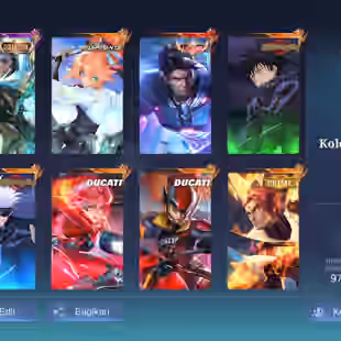 M370|LVL110|132HEROES|365SKIN|EXALTEDCOLLECTORIII|ALUCARDLEGEND|2JUJUTSUKAISEN(XAVIERJULIAN)|2DUCATI(IRITHELBENEDETTA) - Image 1