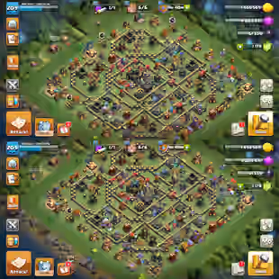 TH-17 NEAR MAX! XP-209! MAX WALLS! 11X HIGH LVL EPIC EQUIPMENTS! HEROES:-86-95-60-69-50-6! 11X PETS! FAST DELIVERY - Image 1