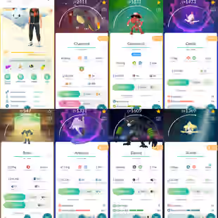 Level 58 | Shiny Celebi | 218 Shiny | 116 Legendary | Shiny Mega Charizard | Shiny Genesect | 143 Hundo | Zarude  - Image 1