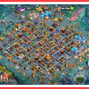 39 SCENERY | 110 SKINS [ 48 LEGENDARY SKINS | 10 EPIC EQUIPMENTS | TH 16 |  95-95-70-70-45-1 HEROES | OLD OBSTACLES - Image 1