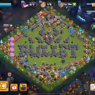🔥9k Gems 💎 ALL HEROES MAX [] TOWNHALL 18 [] 288 Xp [] RENAME AVAILABLE [] 40x Equipments [] BH 10 max - Image 1