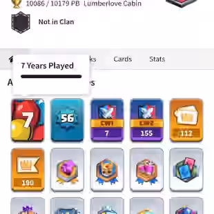 LEVEL 56 | TROPHIES 10179 | (13 EVO CARD)-(7CARD LVL15) | 51KGOLD | CR399  - Image 1