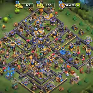 RARE- 50K GEMS | TH18 CLOSE MAX | GG-MAX!SB-MAX!FB-MAX!RS-MAX!EB-MAX | HERO-105-105-95-80-55-25 | 253-XP | BH MAX |  - Image 1