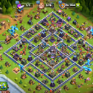 TH-15 NEAR MAX::HEROS-71-75-50-51-20::SUPER EPIC EQUIPMENT::BUILDER HALL HIGH-MANY SKINS & MAGIC ITEM- INSTANT DELIVERY  - Image 1