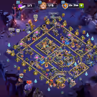 COSMIC SCENERY ! TH18 CLOSE MAX ! LEAGUE SKIN ! 5X SCENERY ! HERO 102-105-85-78-55-8 ! SB/MAX AF/MAX RS/MAX EB/MAX ITEMS - Image 1