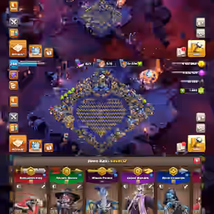TH18 NEAR MAX 🔥 RAREST COSMIC SET 🔥 HIGH LEVEL 248 || 13 EPIC EQUIPMENTS HIGH LEVEL || RENAME AVAILABLE || INSTANT - Image 1