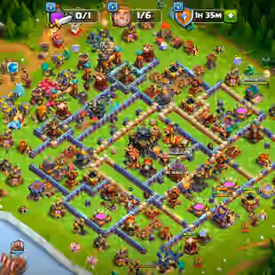 🔥GREAT MAX TH 17🔥 HEROS:-90-95-62-70-45-11 | GOOD EQUIPMENT LEVEL | DECENT MAX EVERYTHING | CHECK PHOTOS | INSTANT  - Image 1