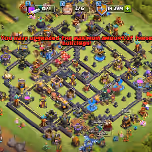 Th18 Almost Max [Wall Max] | [3-Hero Max-Duke-21] | [16-Epic Almost Max] | [2-Leauge Skin] | XP-207 | NC-Yes | BEST-DEAL - Image 1