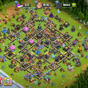 🔥MAX EPIC[SB-GG-MM-FB-MAX]HERO MAX[105-105-95-80-55]🔥BEST MAX TH18-260XP!!NC YES-B.HALL MAX!!HERO SKINS-BEST DEAL - Image 1
