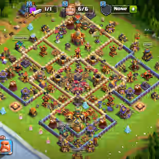 ❗7K GEMS❗TH 16 FULL MAX! SB [24] - GG-FB [23L]! 12X EPIC EQUIPMENT! BUILDER BASE MAX! DEFENCE MAX! NC AVAILBLE! - Image 1