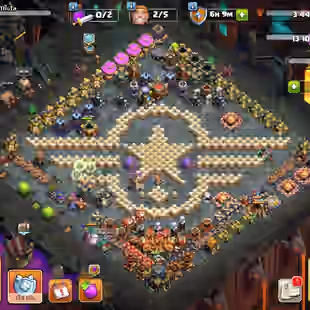 TH 17 | DARK SHADOW SCENERY |HEROES 59-85-50-41-21-9 |GOOD DEGENCE AND EQUIPMENT - Image 1