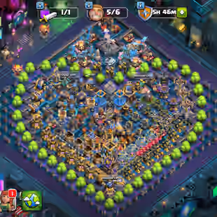 20K LEGED TROPHY | TH18 99-PERCENT MAX | ALL HERO-EPIC EQUIPMENT MAX | 259-XP | DECORATED | HERO-110-110-95-85-55-25 | B - Image 1