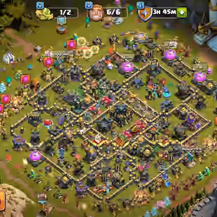 TH17 XP240 | (1323 MDALS CWL) | 6 EPIC SKILL MAX | 17 SKIN HERO | 3562 WARS' TAR | DISCOUNT PRICE | AVAILABLE NAME CHANG - Image 1