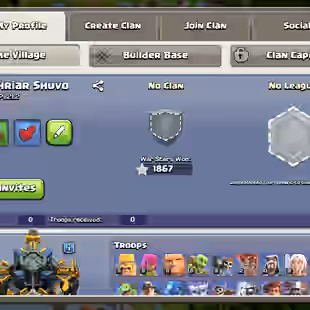 💫[ 10'000 GEMS ]💫 PREMIUM TH-17 || SB-MM [26] | GG-FB-RS [23] | HT [20] | NICE DEF - TROOPS - HEROS || BEST DEAL - Image 2