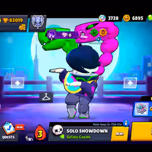 411 SKINS | 82.000 TROPHIES | 102 BRAWLERS | 73 HYPERCHARGE | 88 MAX | 52 PRESTIGE | 22 BUFFIES - Image 1