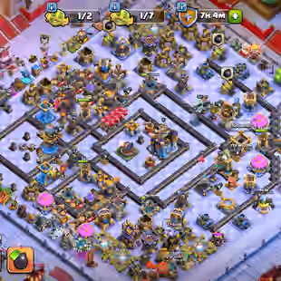 🌺SNAKE SET FULL🌺XP-268! TH 18 ALMOST MAX | 6HERO MAX 110/110/95/85/55/25 | 40/32 EQ MAX 12 EPIC MAX | BUILDER BASE MAX - Image 1