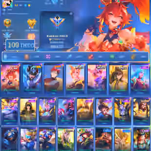 HERO 109 SKIN 196 | EMBLEM ALL MAX| PENGASUS SEIYA BADANG| VALE GARA| PACE FANNY| EPIC IRITEL|INSTAN DELIVERY  - Image 1