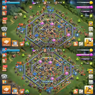 🔥TH-18 NEAR MAX🔥XP-224 | 11X EPIC EQUIPMENTS! HEROES:-105-105-95-80-55-10! MAX DEFENSE! FAST DELIVERY - Image 1