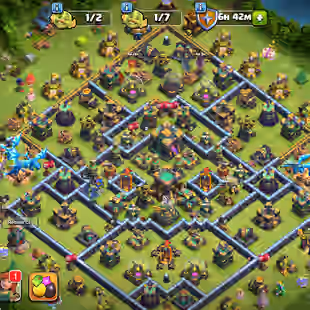 TH14:-HER:-83-82-54-56-30:-719CWL-2005 RAID MADEL:-5 HERO SKIN:-FULLY MAGICITMS:- DEFENCE CLOSE MAX:-CHEAP-BEST DEAL - Image 1