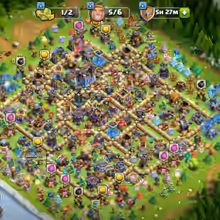 🔥[ TH-18 NEAR MAX ]🔥FB [MAX] | EB-MM-SB [26] | GG [20] | HEROS: 100-100-71-77-50 [ MAX FOR TH-17 ] | NICE DEF - TROOPS - Image 1