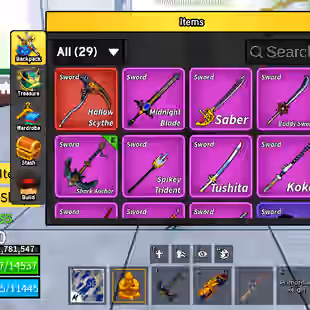 Lvl 2590 Blox Fruits Acc | 7 PERMS (Mammoth, Dough, Blizzard, Buddha, Magma) | Shark Anchor | Draco V3 | 23.7M Beli - Image 1
