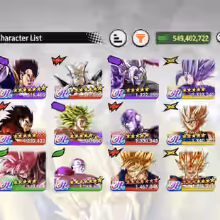 B154-IOS+Android-Vip Acc-Meta-12 ULTRA+2 LR(Vegito+Piccolo)+65 Legends+Vip Equi+Good Zenkai+549 Millions Power+Good Team - Image 2