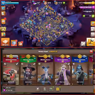💙 RARE COSMIC FULL SET 💙 20X SCENERY 59 SKINS | TH-18 ALMOST MAXED | 6 HERO MAX | SOLID EPIC EQUIPMENT | DENMARK LOCAL - Image 1