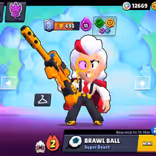 2x Masters 2025 || 67K Trophies || All 45/45 Buffies || 103/103 Brawlers|| 64 Max || 57 Hypercharged || 365 SKINS  - Image 1