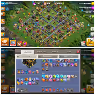 [FLASH SALE] 😁 SUPERB COC ACC | TH17 SEMI MAX | 50-71-29-38-30-6 HEROES 9 EPIC EQUIPMENT| INSTANT DELIVERY 🚚 - Image 1