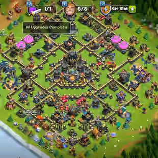 Premium Th 17 Full Max || A to Z Max || Clash Mass trees 2014-2026 || Full Laboratory Max || 6 Heros Max ||EpicEquipment - Image 1